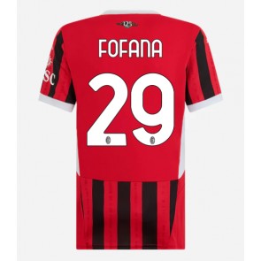 AC Milan Youssouf Fofana #29 Hemmatröja Dam 2024-25 Kortärmad